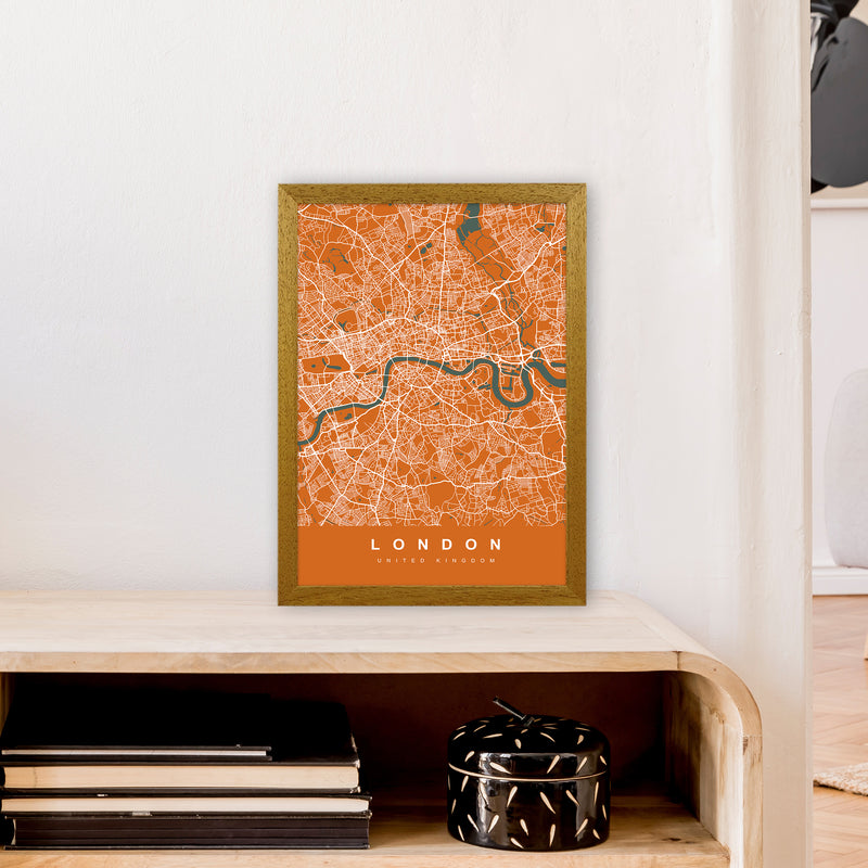 London I Art Print by UrbanMaps A3 Print Only