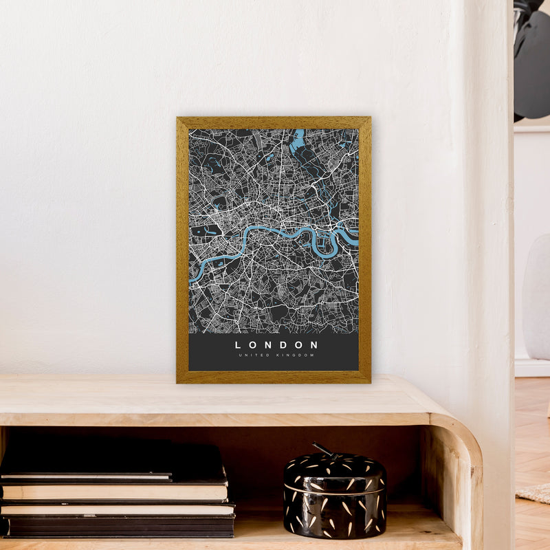 London III Art Print by UrbanMaps A3 Print Only