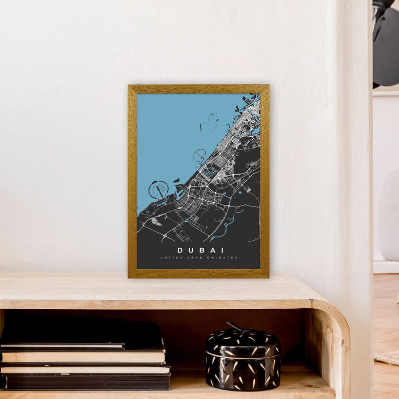 Dubai Art Print by UrbanMaps A3 Print Only