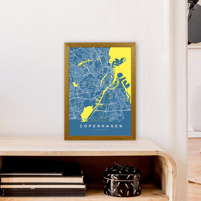 Copenhagen I Art Print by UrbanMaps A3 Print Only