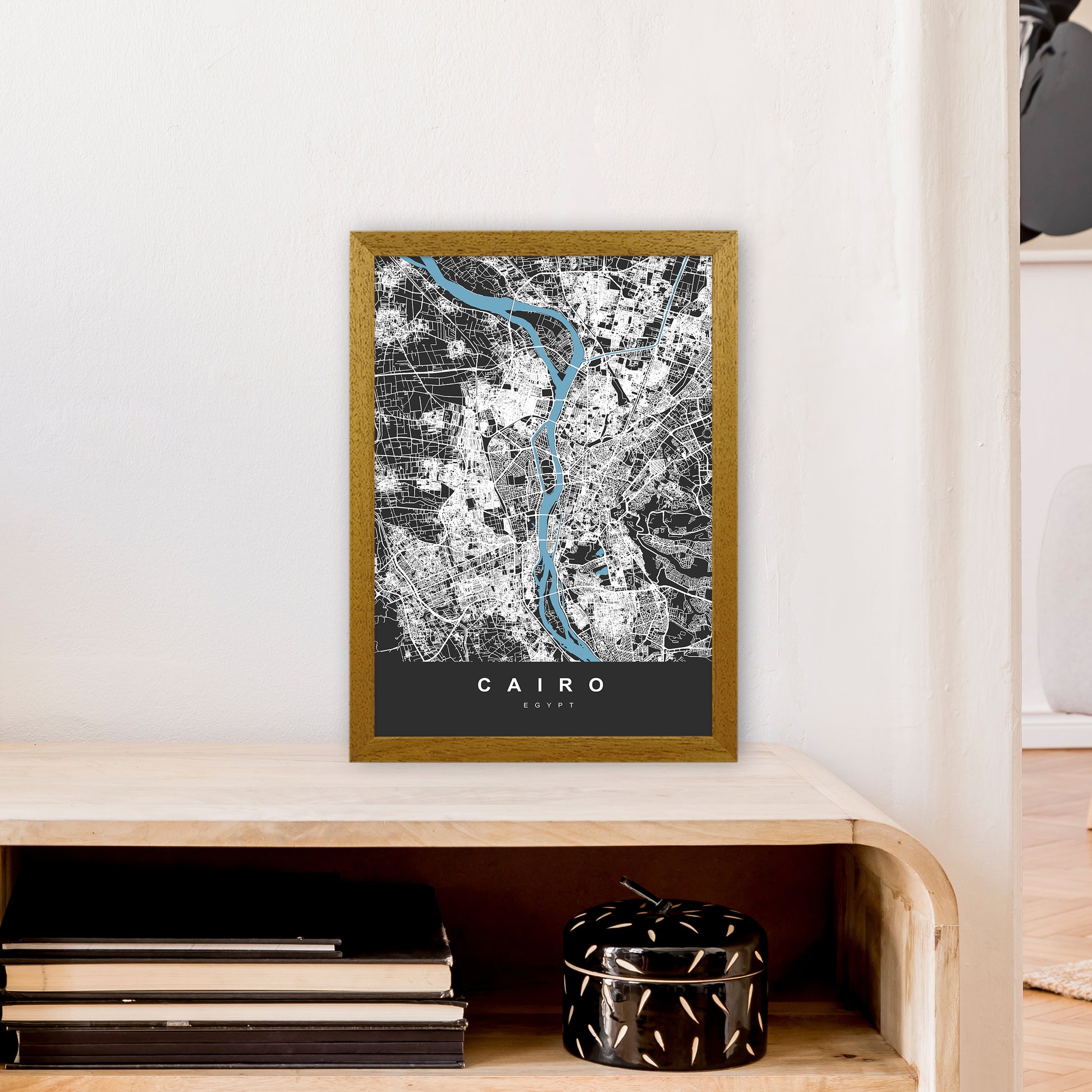 Cairo Art Print by UrbanMaps A3 Print Only