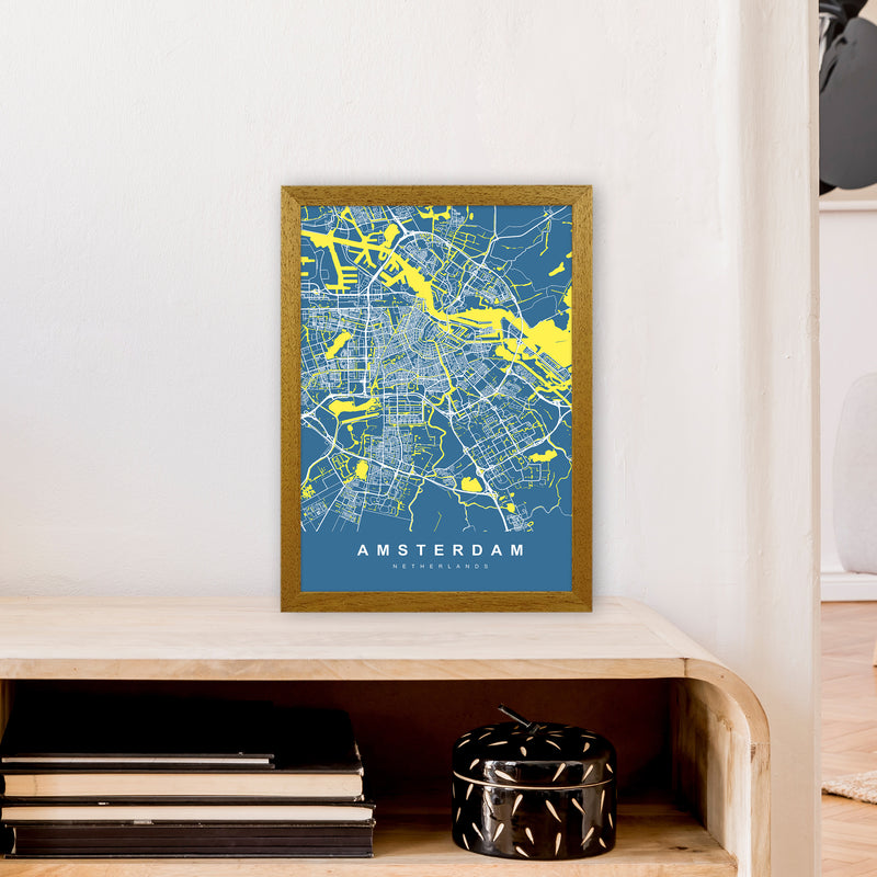 Amsterdam I Art Print by UrbanMaps A3 Print Only