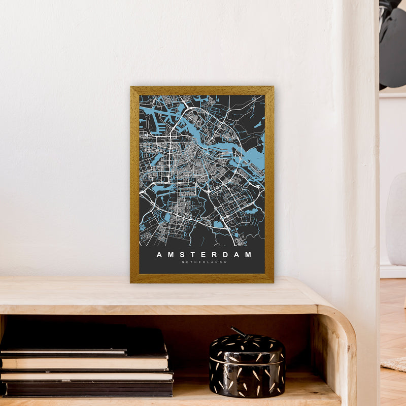 Amsterdam II Art Print by UrbanMaps A3 Print Only