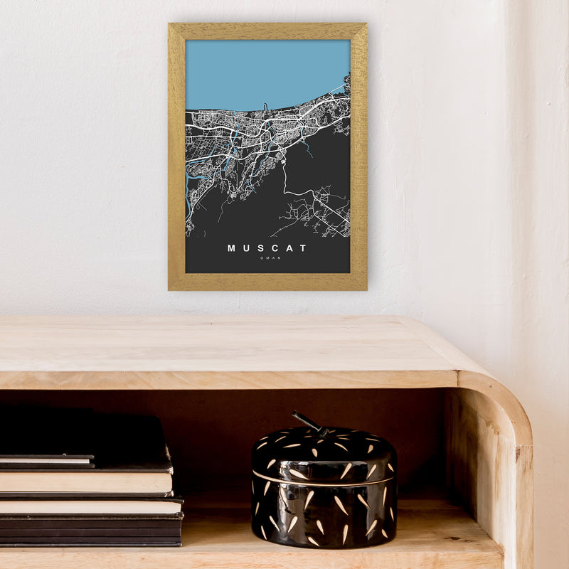 Muscat Art Print by UrbanMaps A4 Print Only