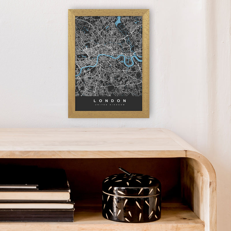 London III Art Print by UrbanMaps A4 Print Only