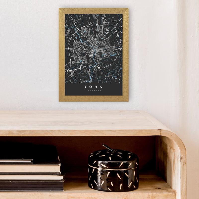 York III Art Print by UrbanMaps A4 Print Only