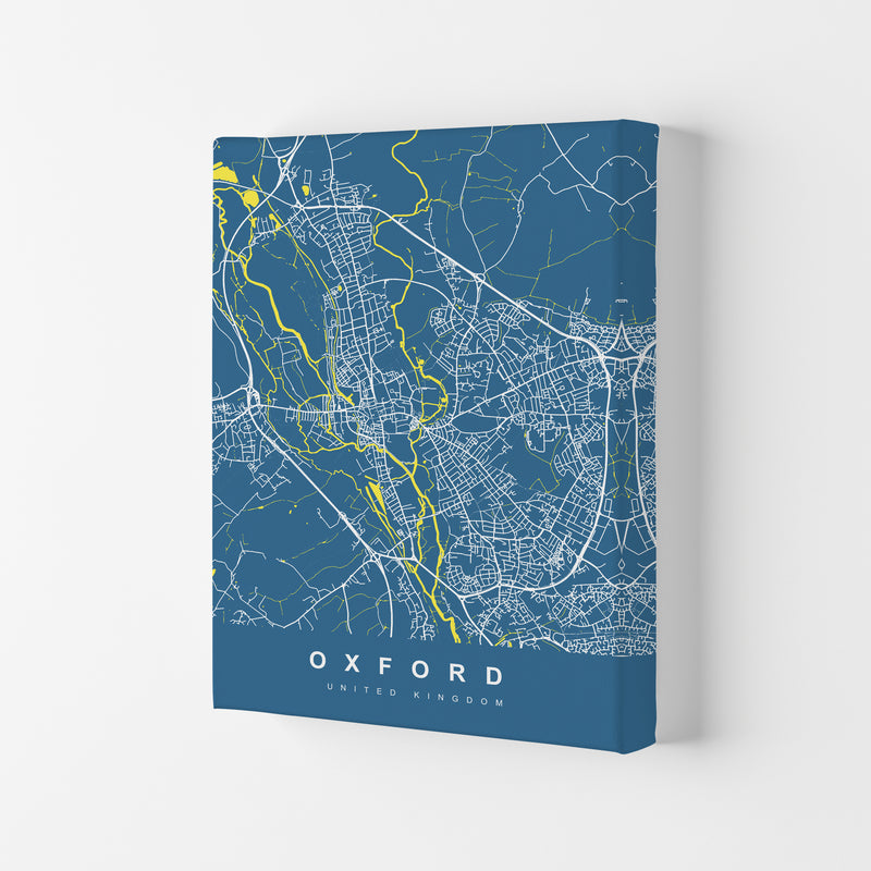 Oxford II Art Print by UrbanMaps Canvas