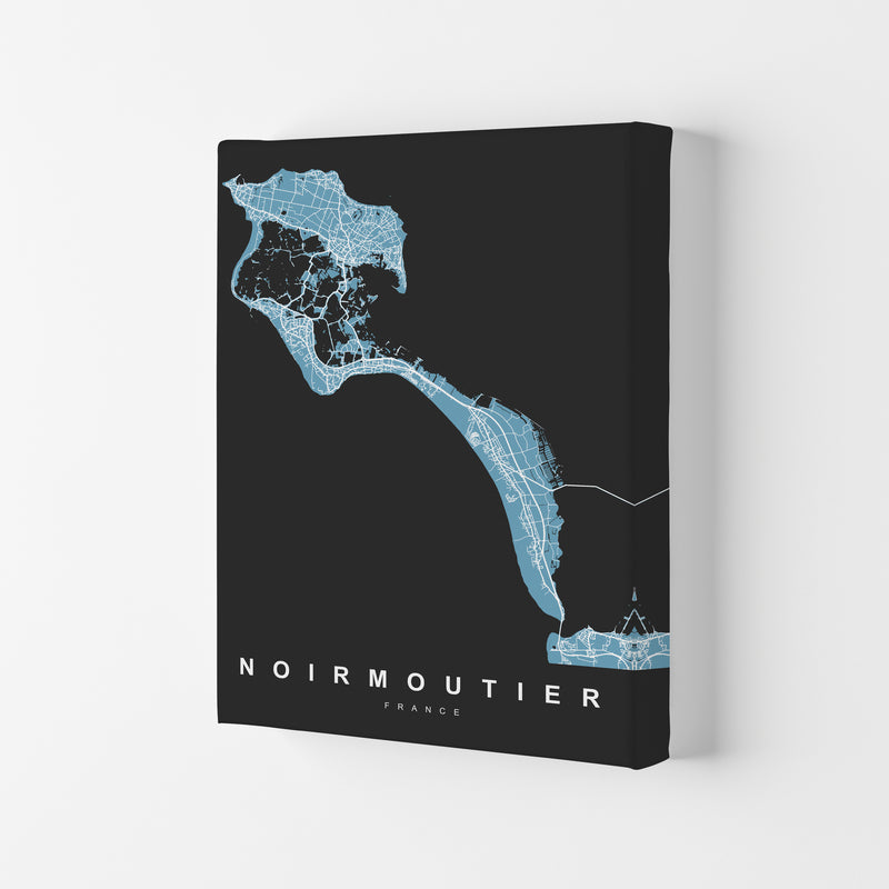 Noirmoutier Art Print by UrbanMaps Canvas