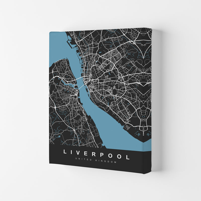 Liverpool II Art Print by UrbanMaps Canvas