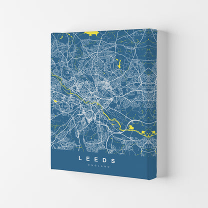 Leeds II Art Print by UrbanMaps Canvas