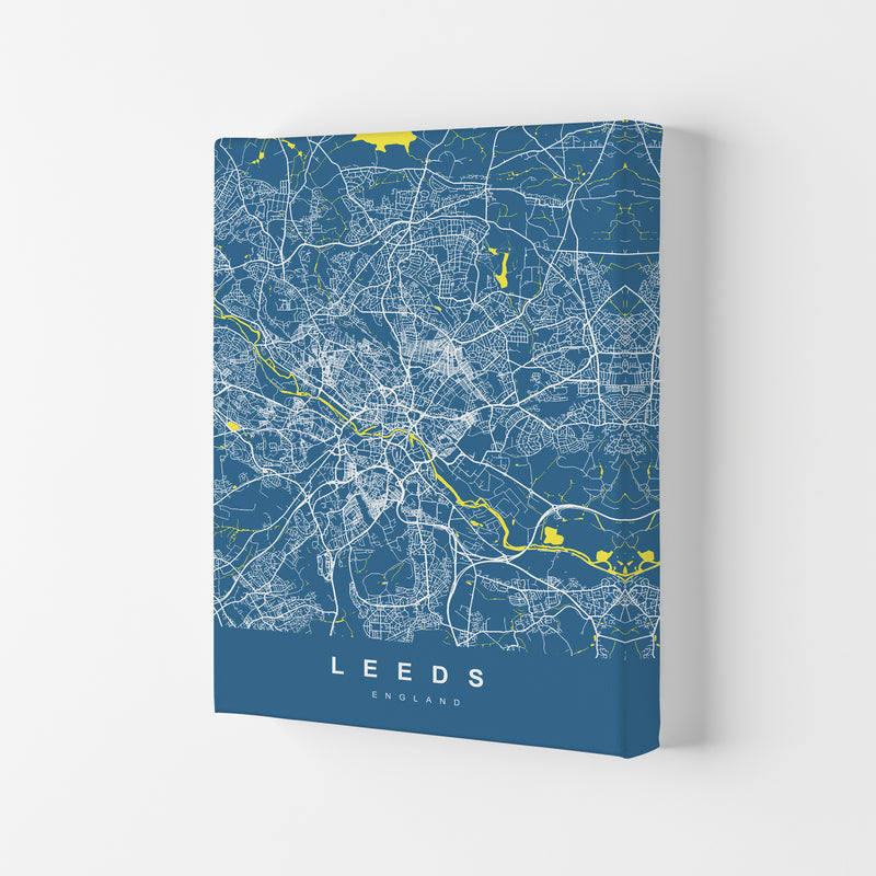 Leeds II Art Print by UrbanMaps Canvas