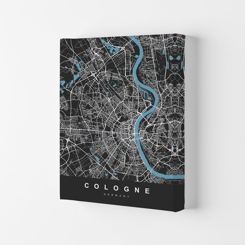 Cologne Art Print by UrbanMaps Canvas