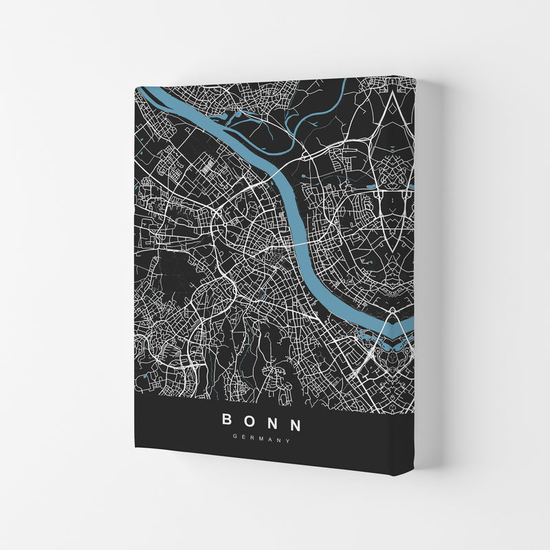 Bonn Art Print by UrbanMaps Canvas