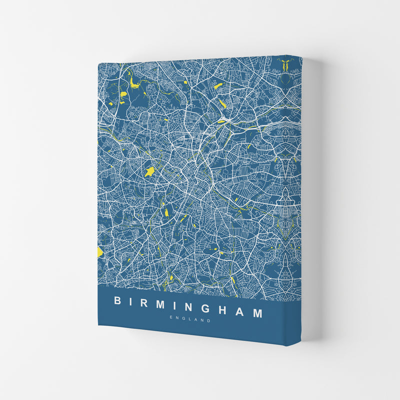 Birmingham II Art Print by UrbanMaps Canvas
