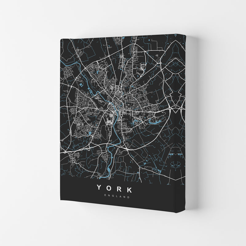 York III Art Print by UrbanMaps Canvas