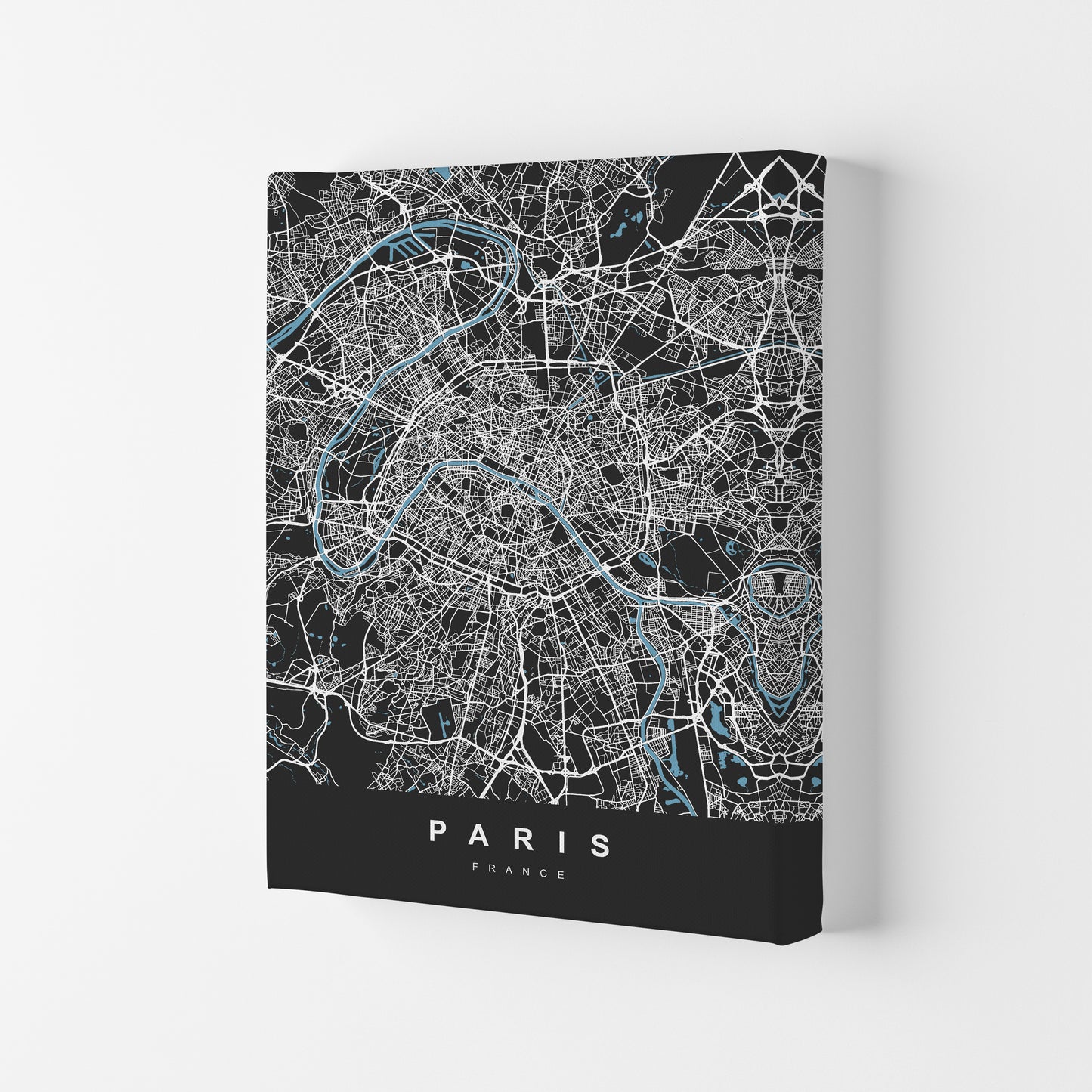 Paris Art Print by UrbanMaps Canvas
