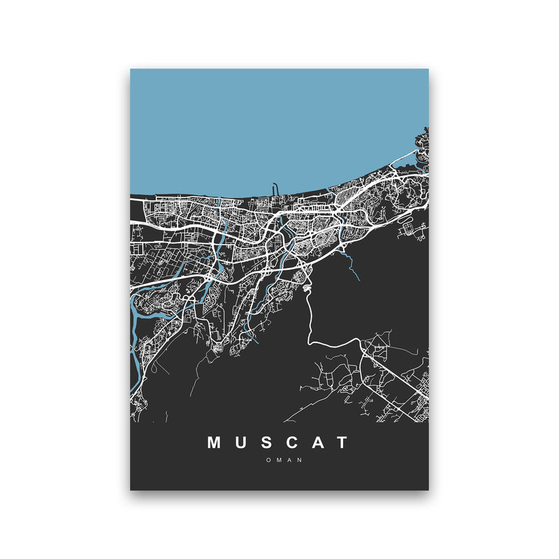 Muscat Art Print by UrbanMaps Print Only