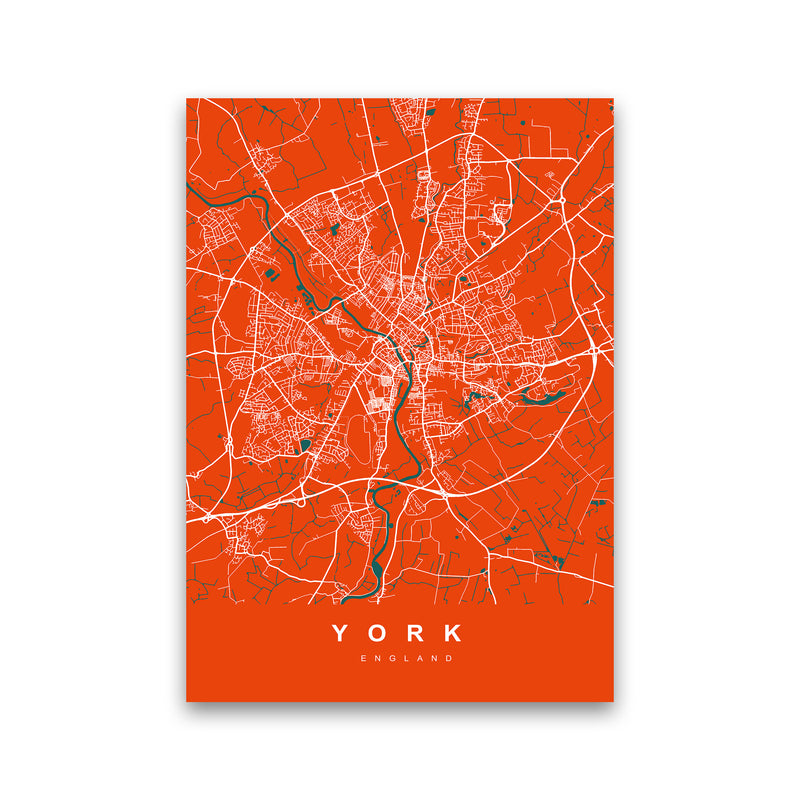 York I Art Print by UrbanMaps Print Only