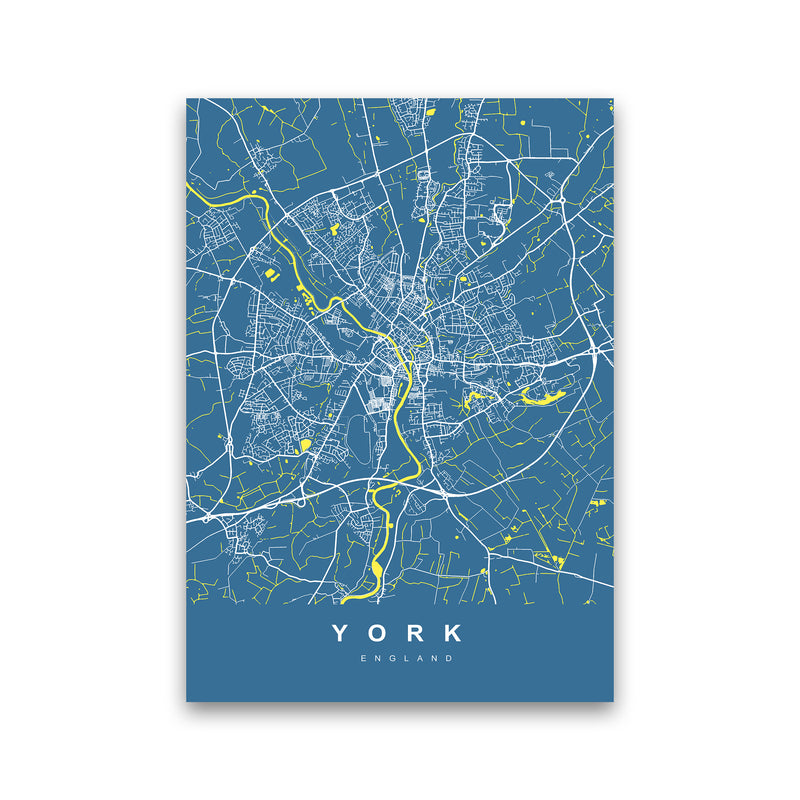York II Art Print by UrbanMaps Print Only