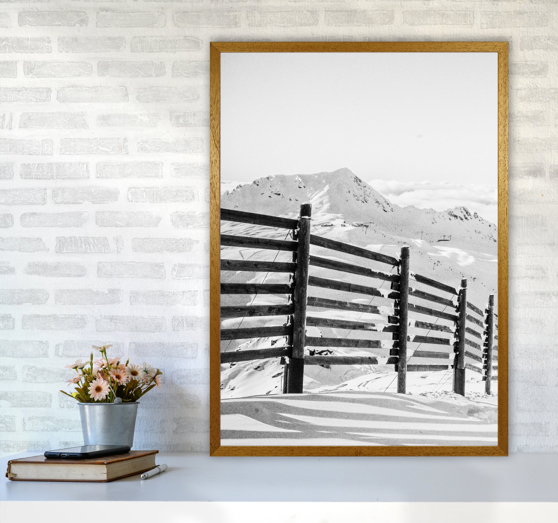 Going down the Mountain Photography Print by Victoria Frost A1 Print Only