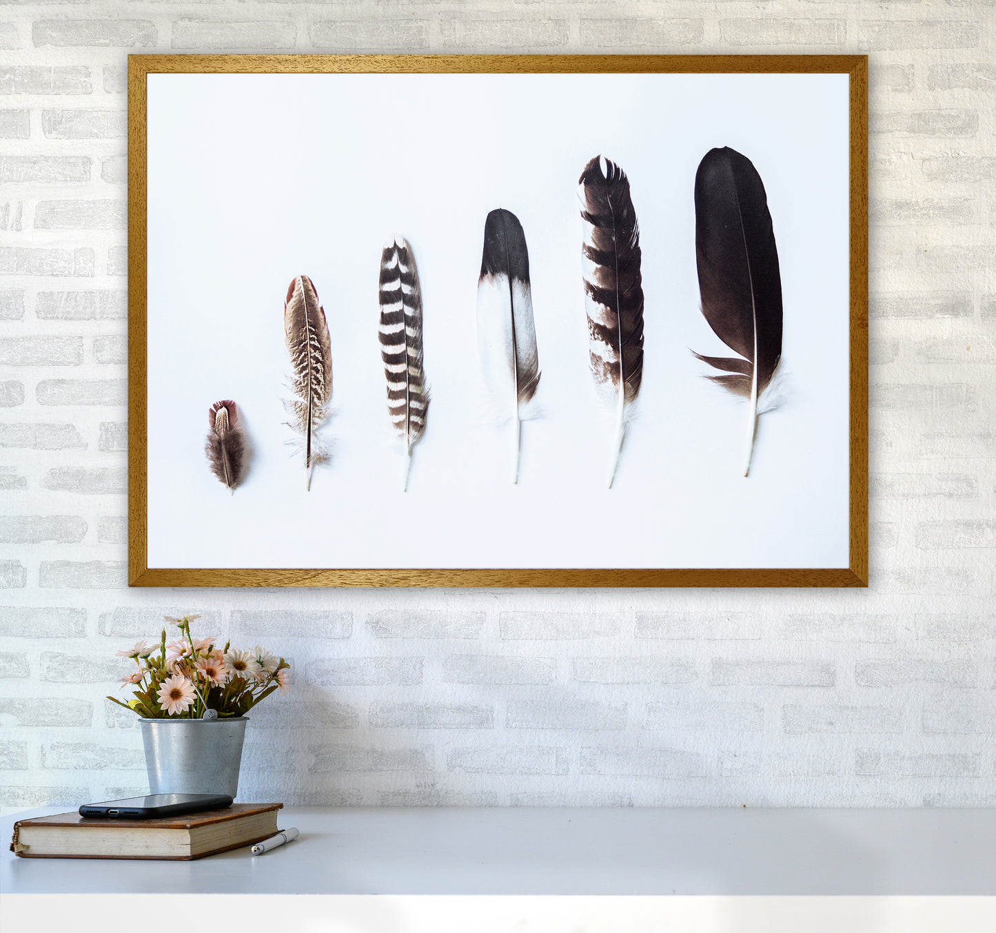 Feathers II Photography Print by Victoria Frost A1 Print Only
