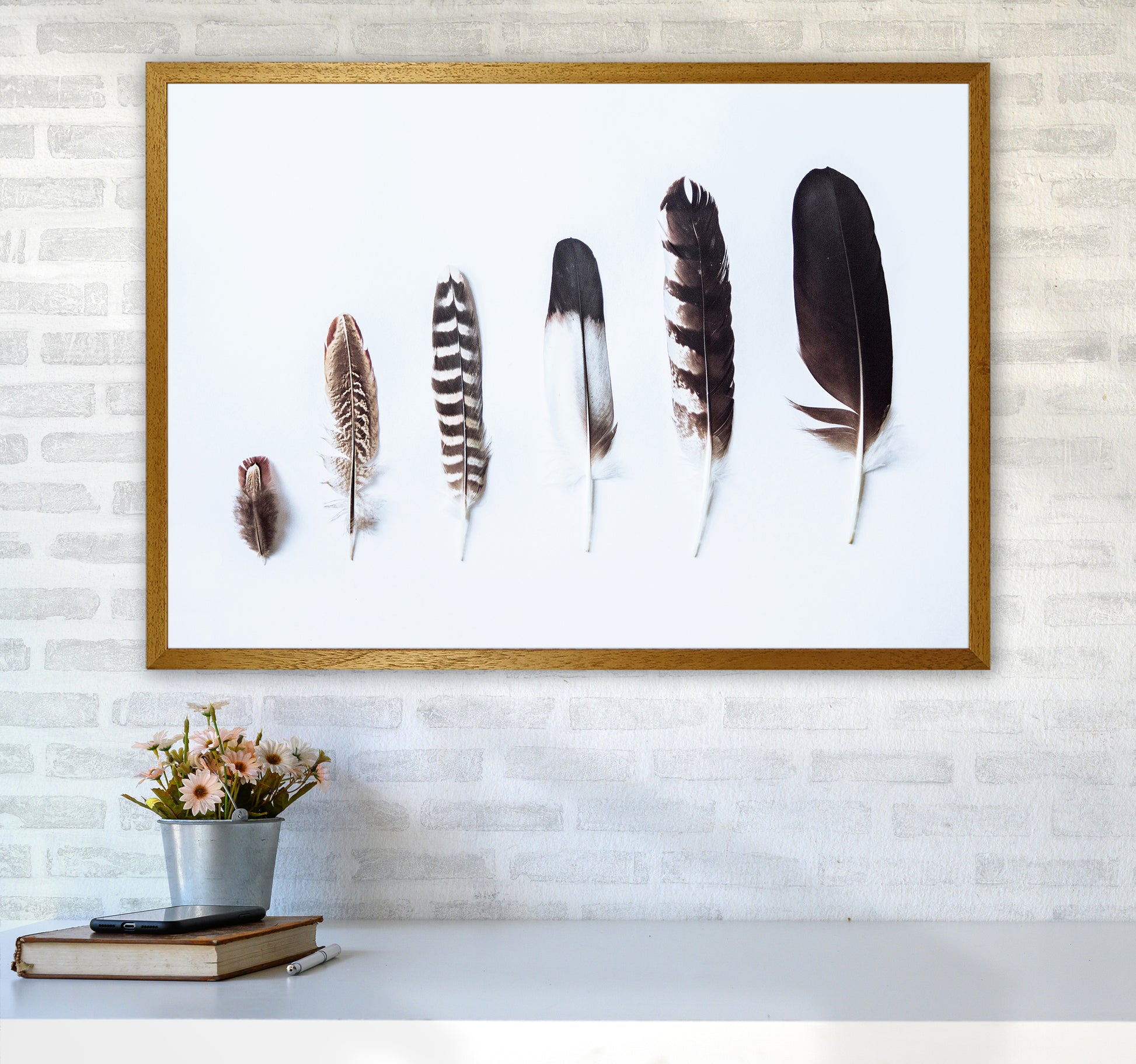 Feathers II Photography Print by Victoria Frost A1 Print Only