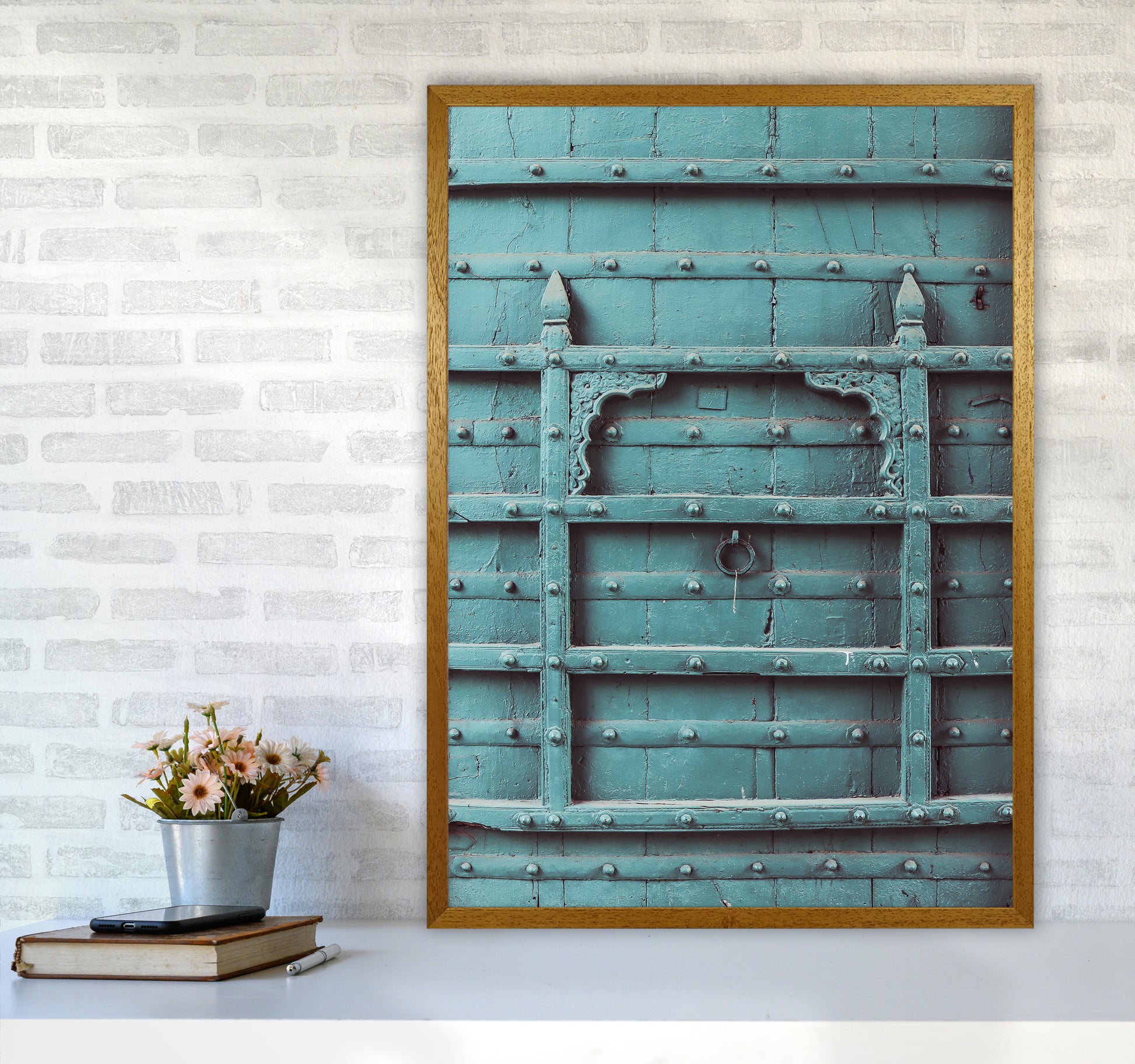 Blue Door Photography Print by Victoria Frost A1 Print Only