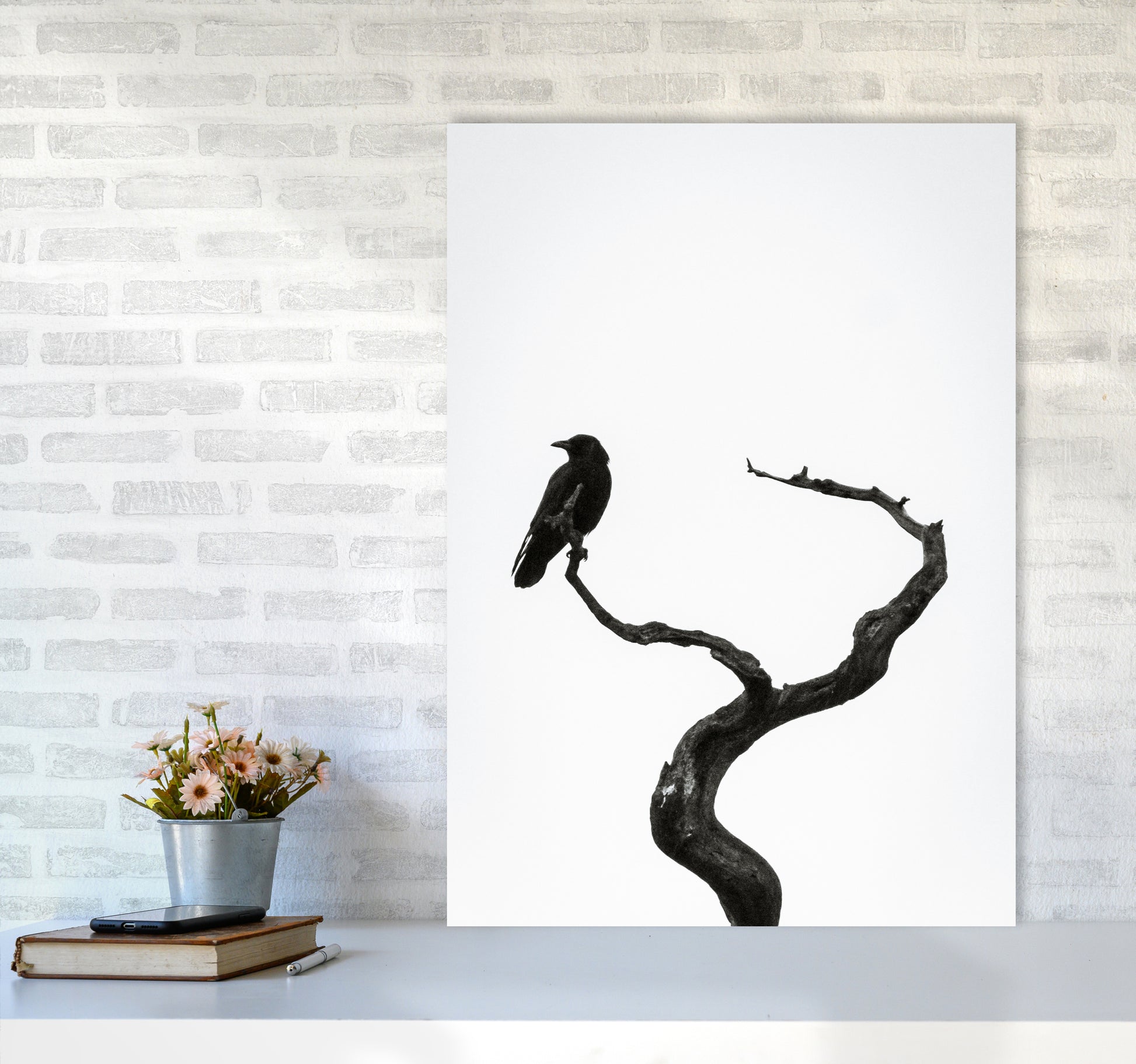 On the look out Photography Print by Victoria Frost A1 Black Frame