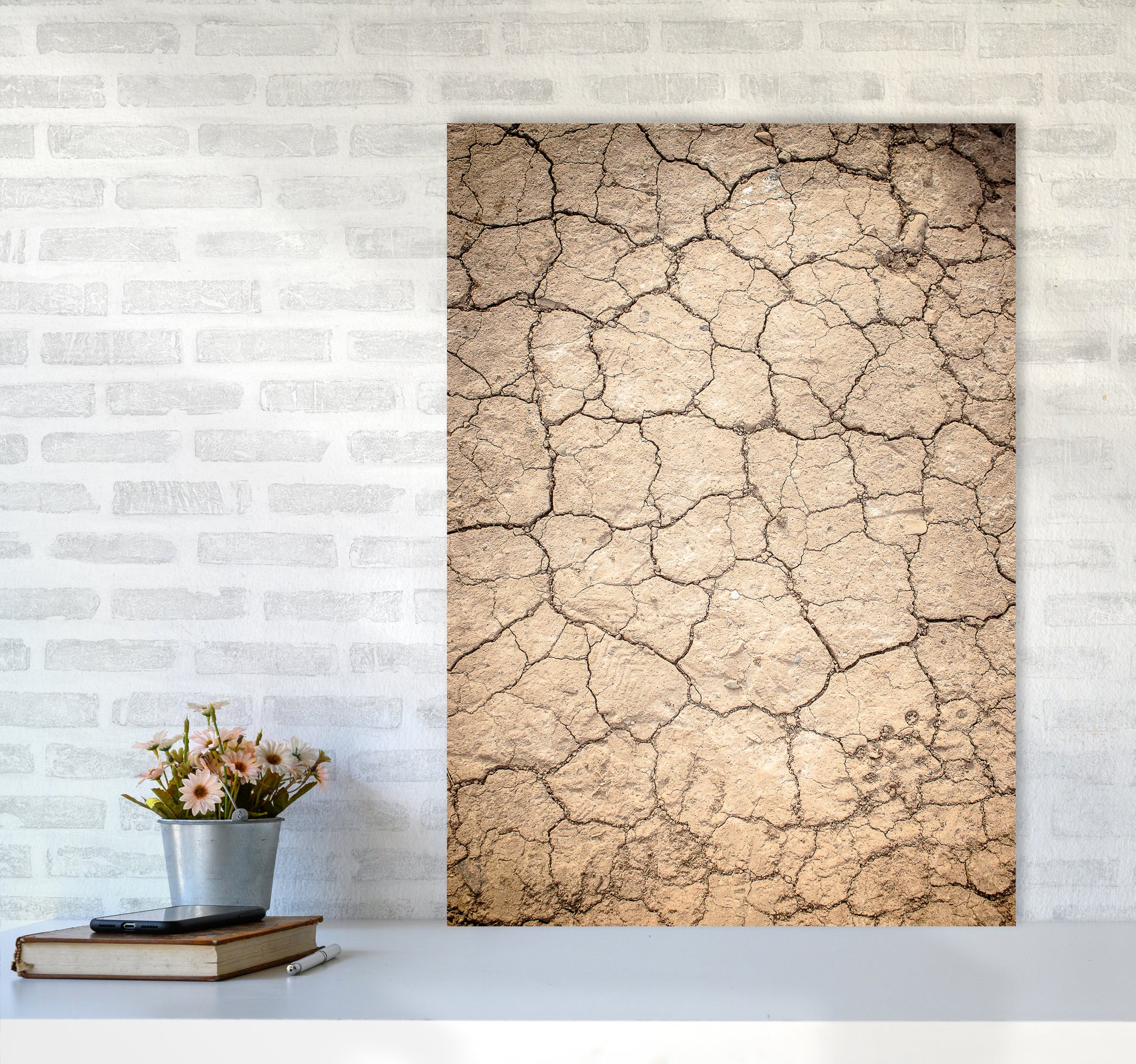 Desert Sand Photography Print by Victoria Frost A1 Black Frame