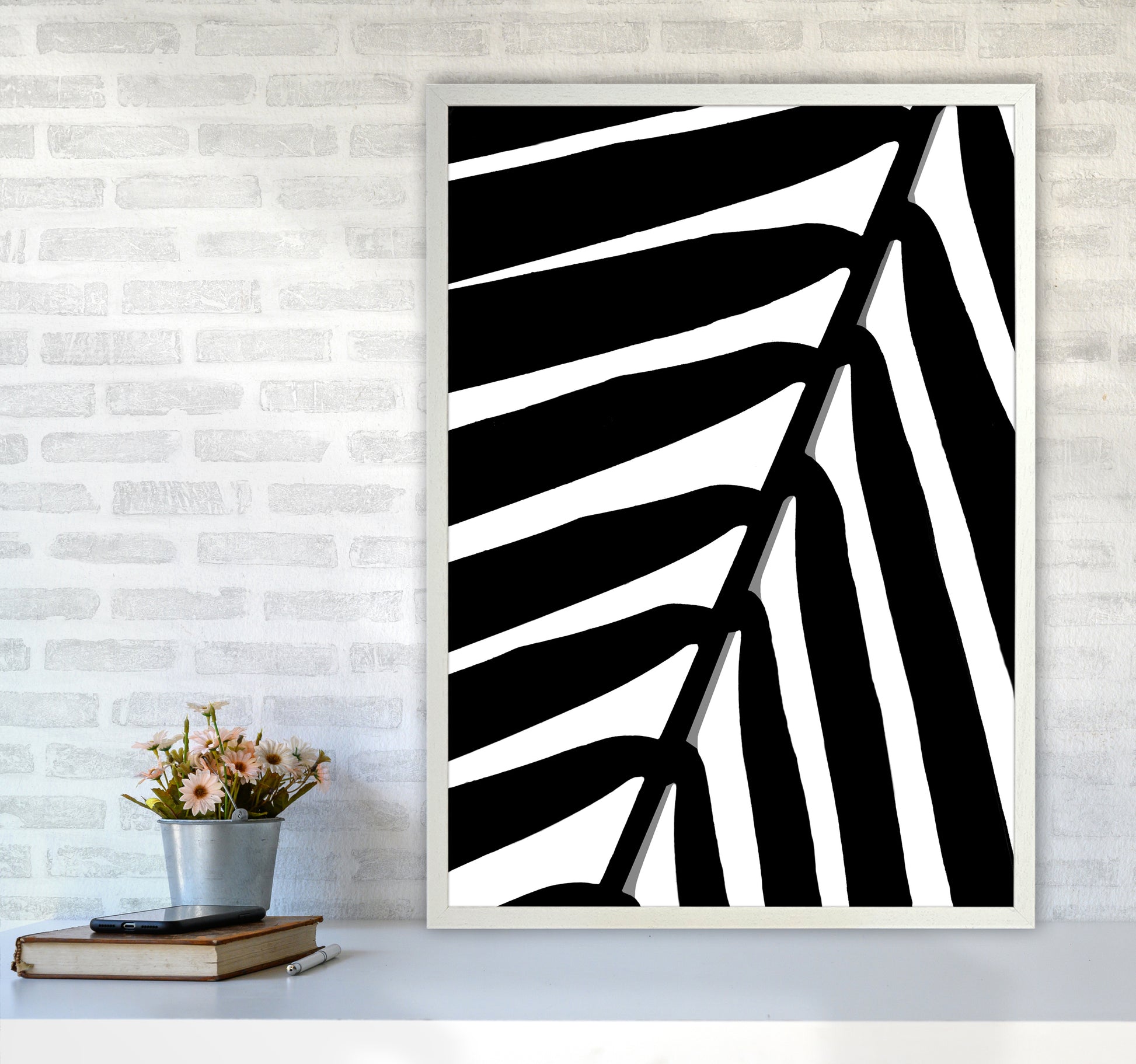 Botanical Shade Photography Print by Victoria Frost A1 Oak Frame