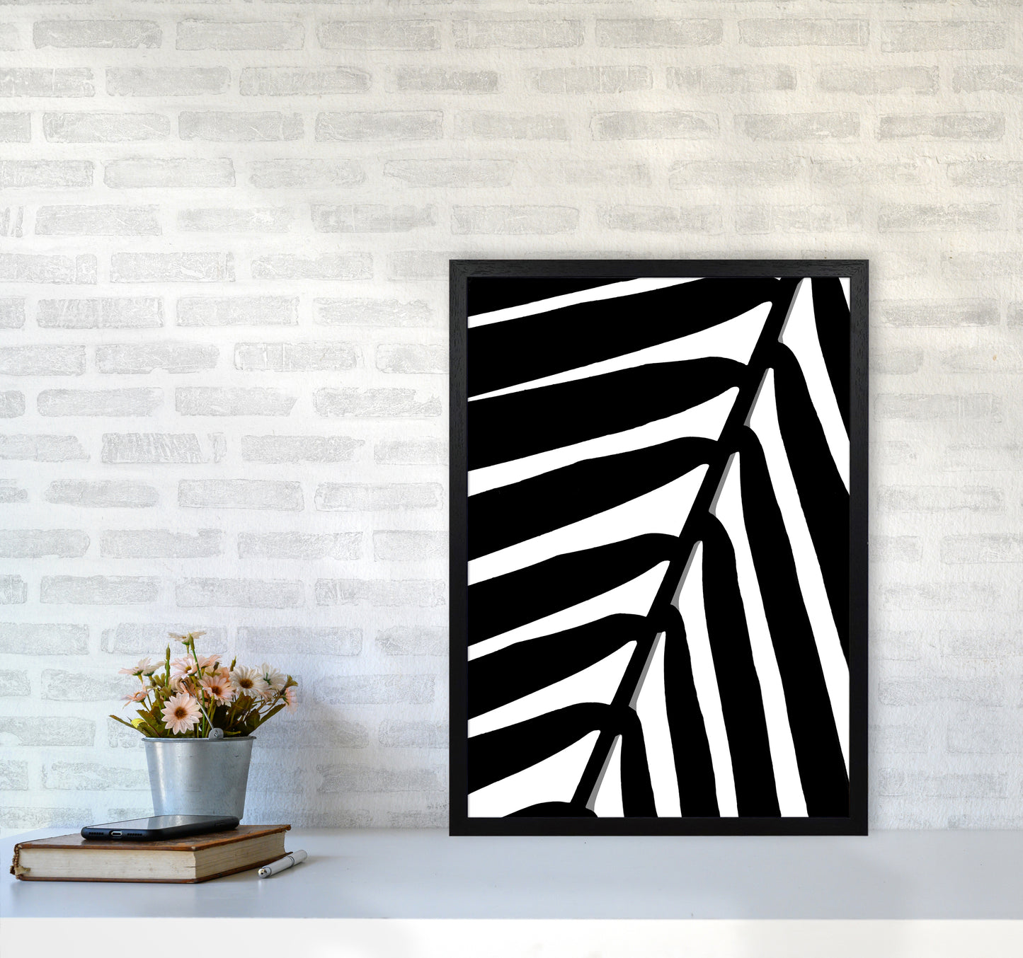 Botanical Shade Photography Print by Victoria Frost A2 White Frame