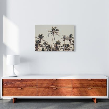 Palm Trees on the beach Photography Print by Victoria Frost A2 Canvas