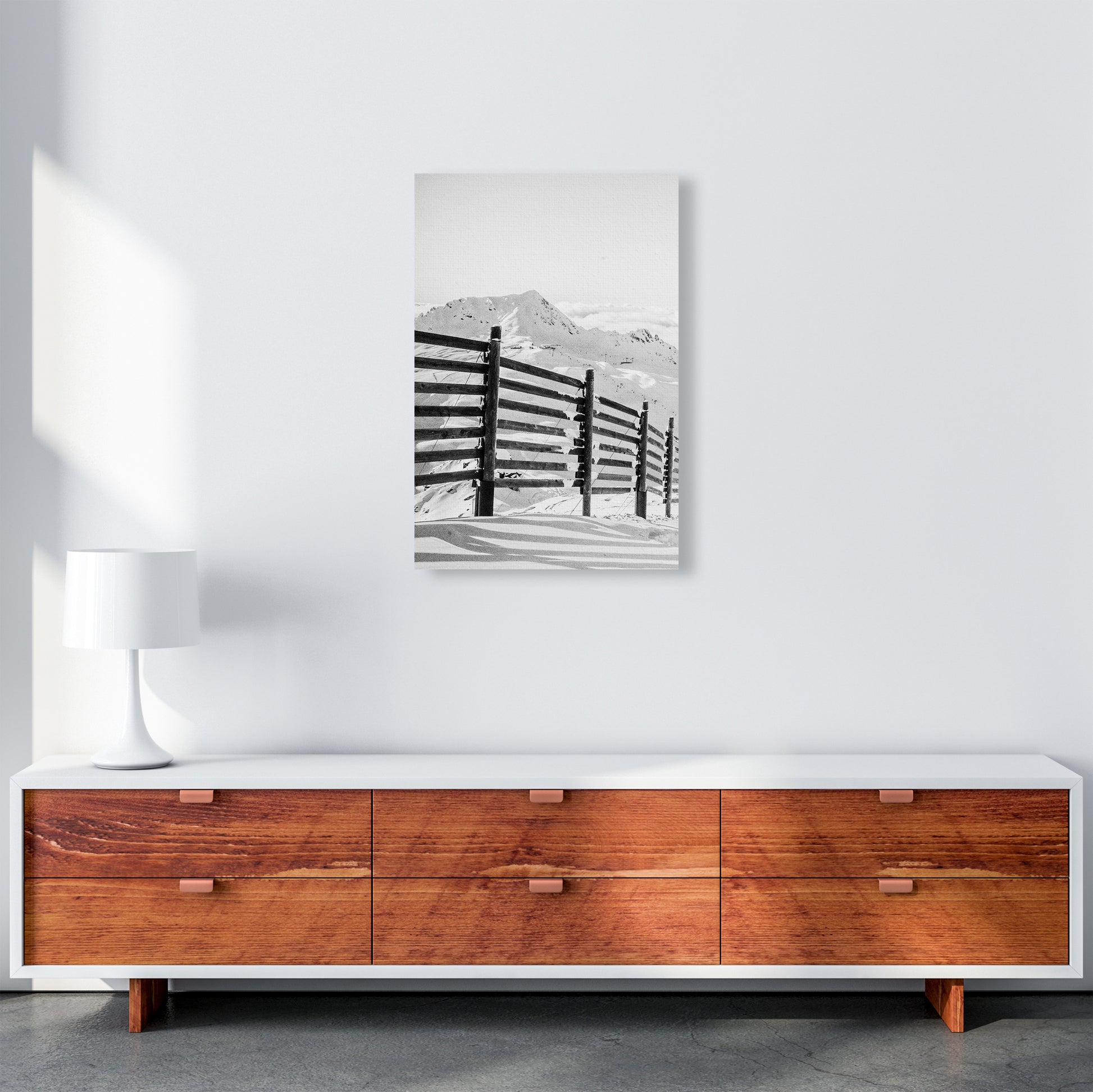 Going down the Mountain Photography Print by Victoria Frost A2 Canvas