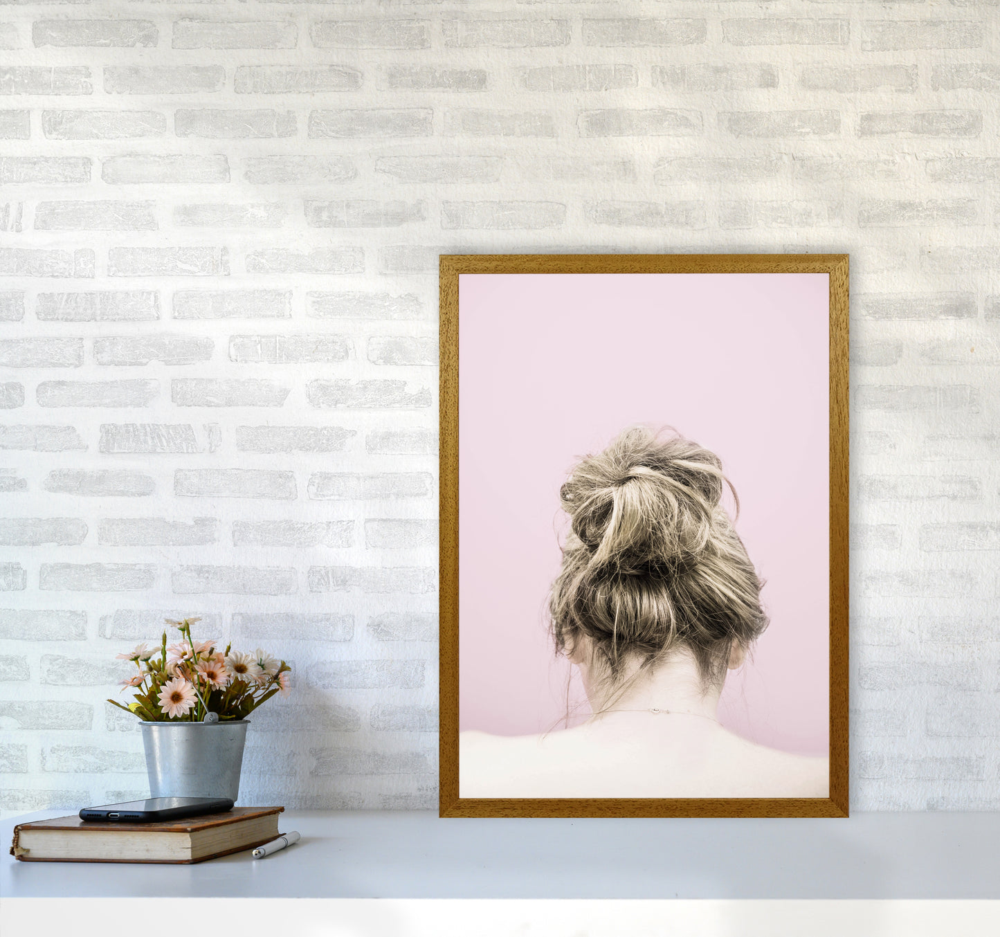 Pink Francesca Photography Print by Victoria Frost A2 Print Only