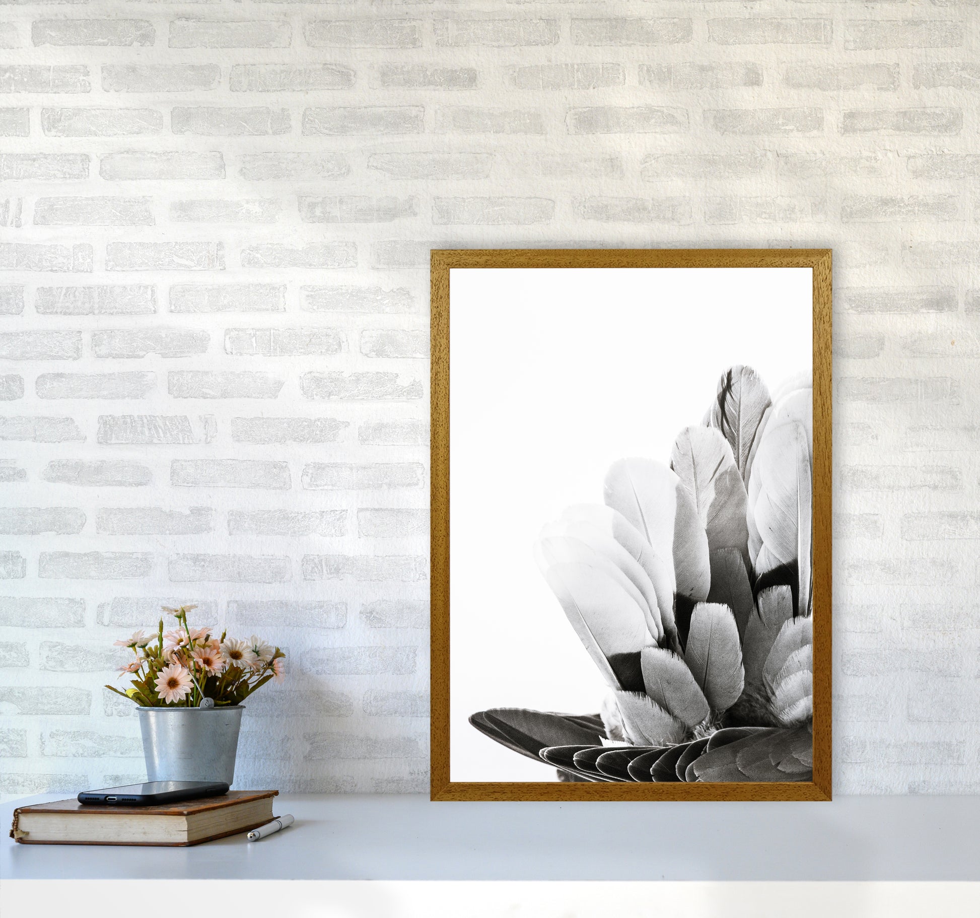Feathers Photography Print by Victoria Frost A2 Print Only