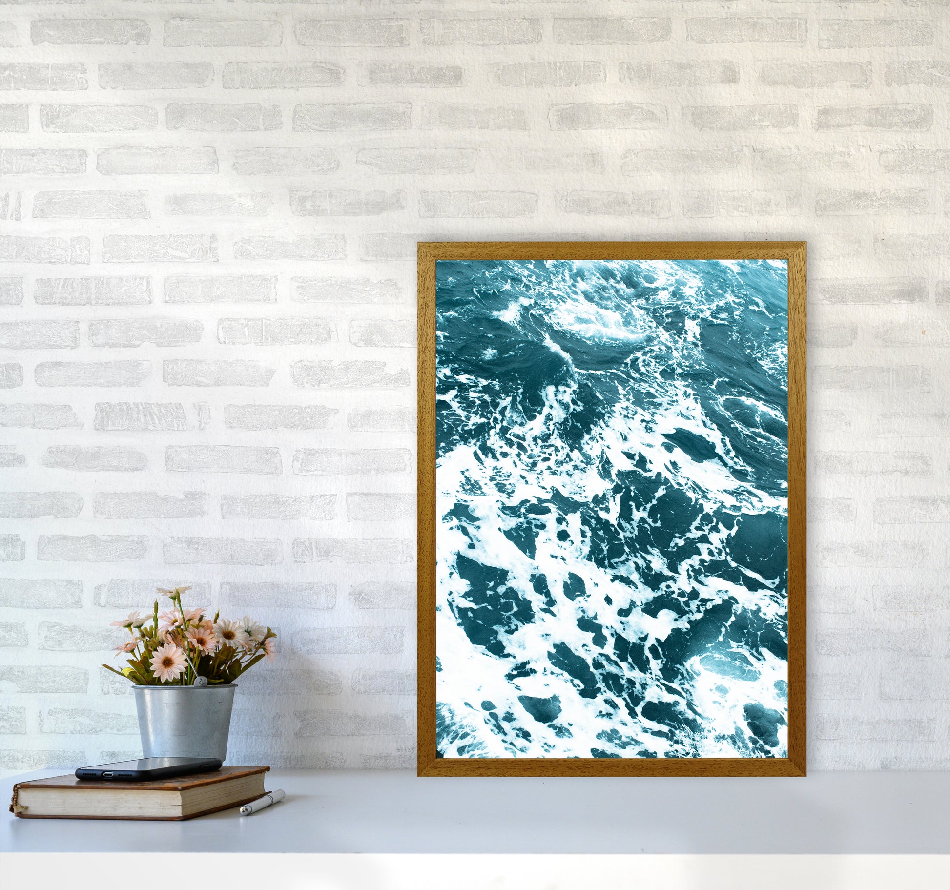 Blue Ocean Photography Print by Victoria Frost A2 Print Only