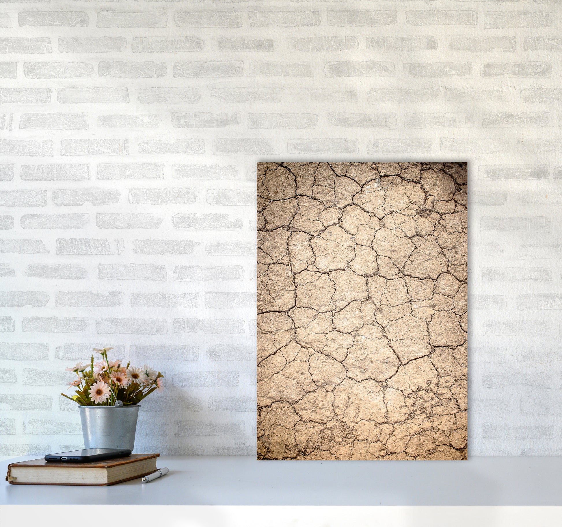 Desert Sand Photography Print by Victoria Frost A2 Black Frame