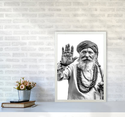 Portrait II Photography Print by Victoria Frost A2 Oak Frame