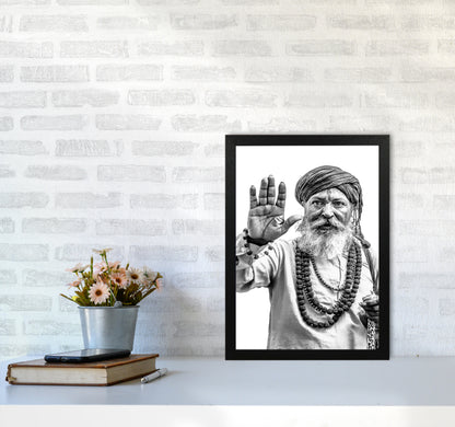 Portrait II Photography Print by Victoria Frost A3 White Frame