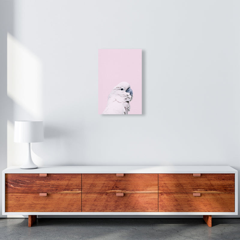 Pink Cockatoo Photography Print by Victoria Frost A3 Canvas