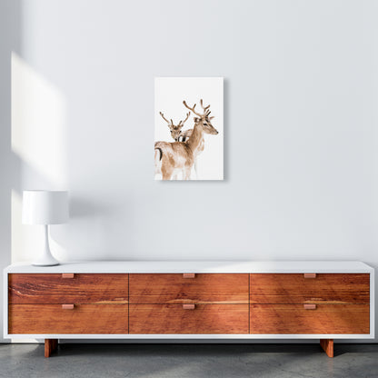 Deers II Photography Print by Victoria Frost A3 Canvas