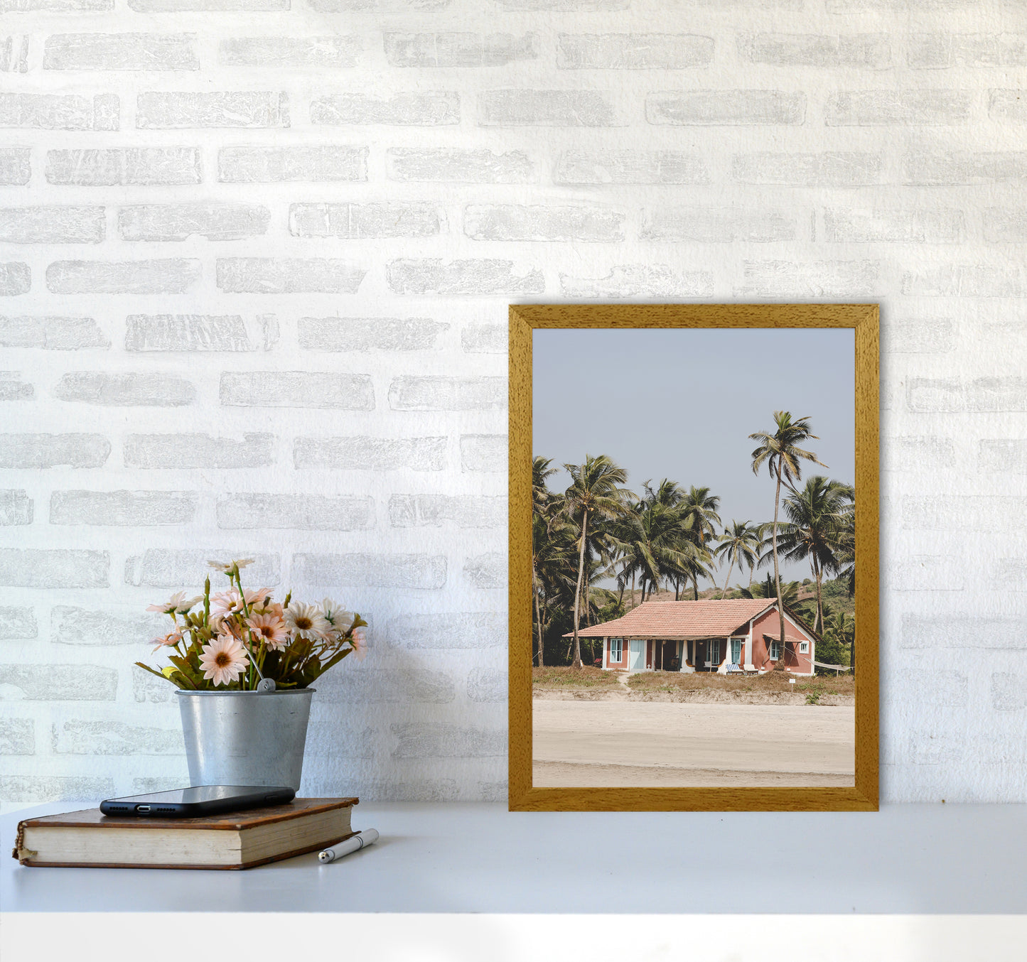 Beach House Photography Print by Victoria Frost A3 Print Only