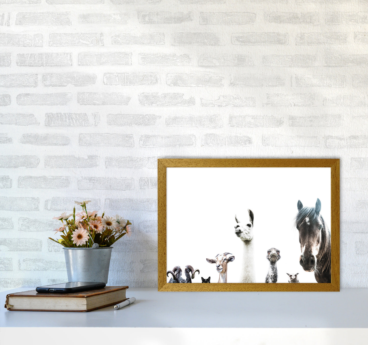 Animal Crew Photography Print by Victoria Frost A3 Print Only
