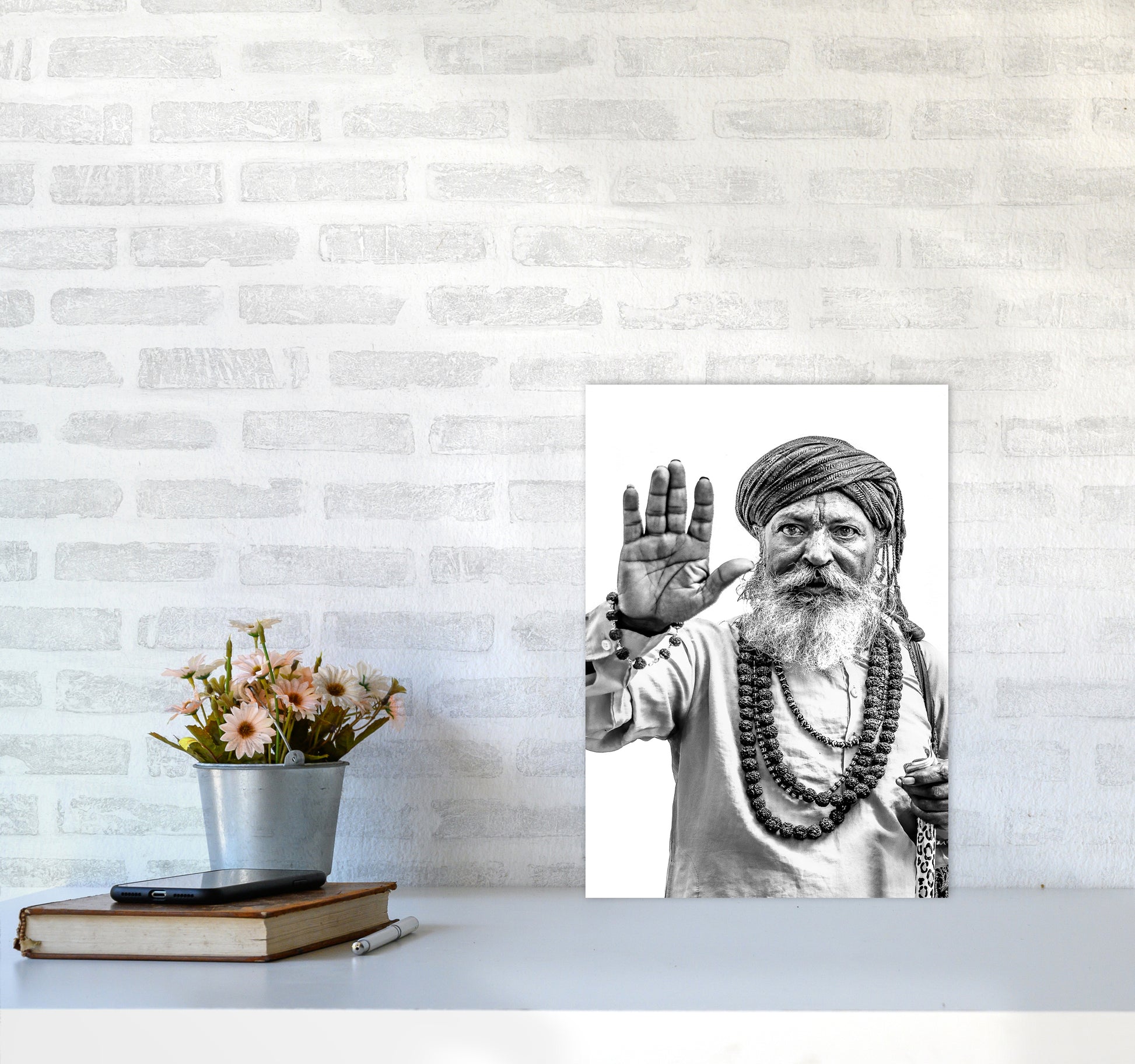 Portrait II Photography Print by Victoria Frost A3 Black Frame