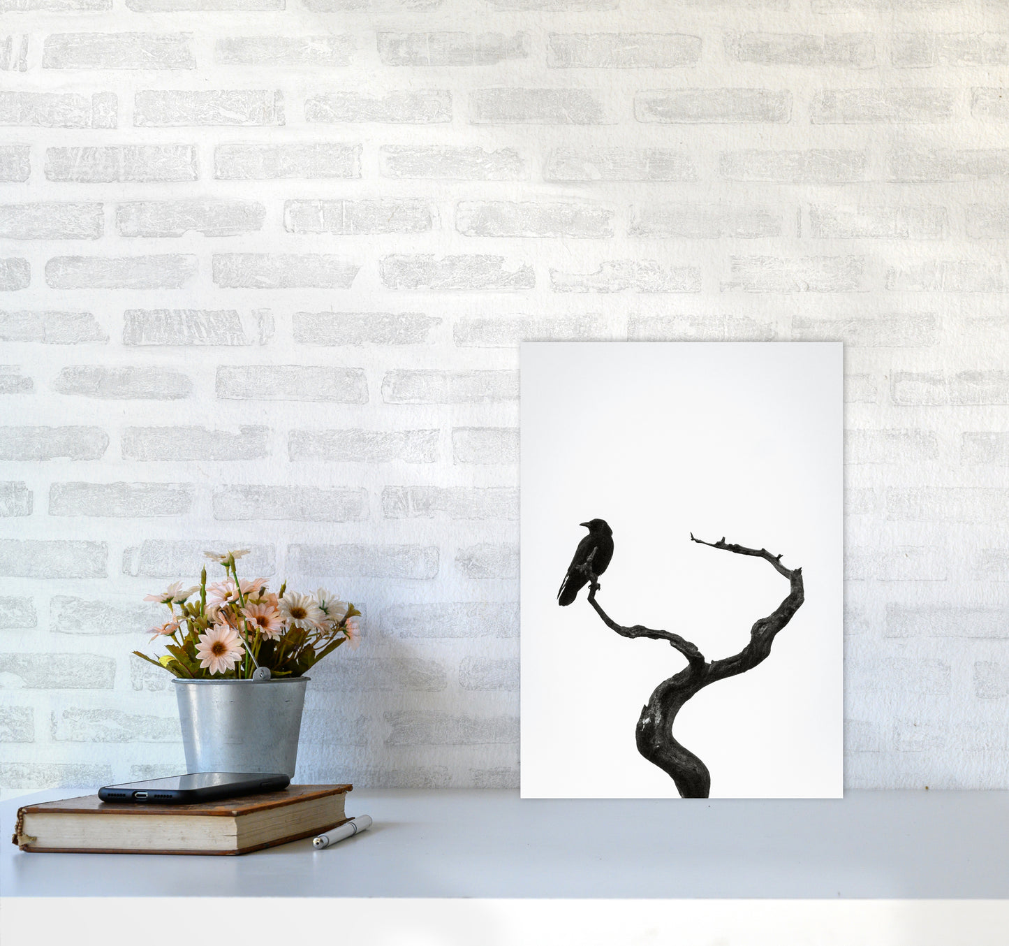On the look out Photography Print by Victoria Frost A3 Black Frame