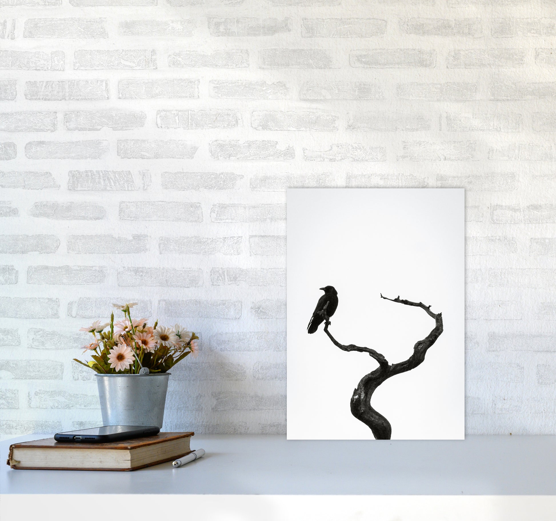 On the look out Photography Print by Victoria Frost A3 Black Frame
