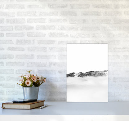 Mountains Divide Photography Print by Victoria Frost A3 Black Frame