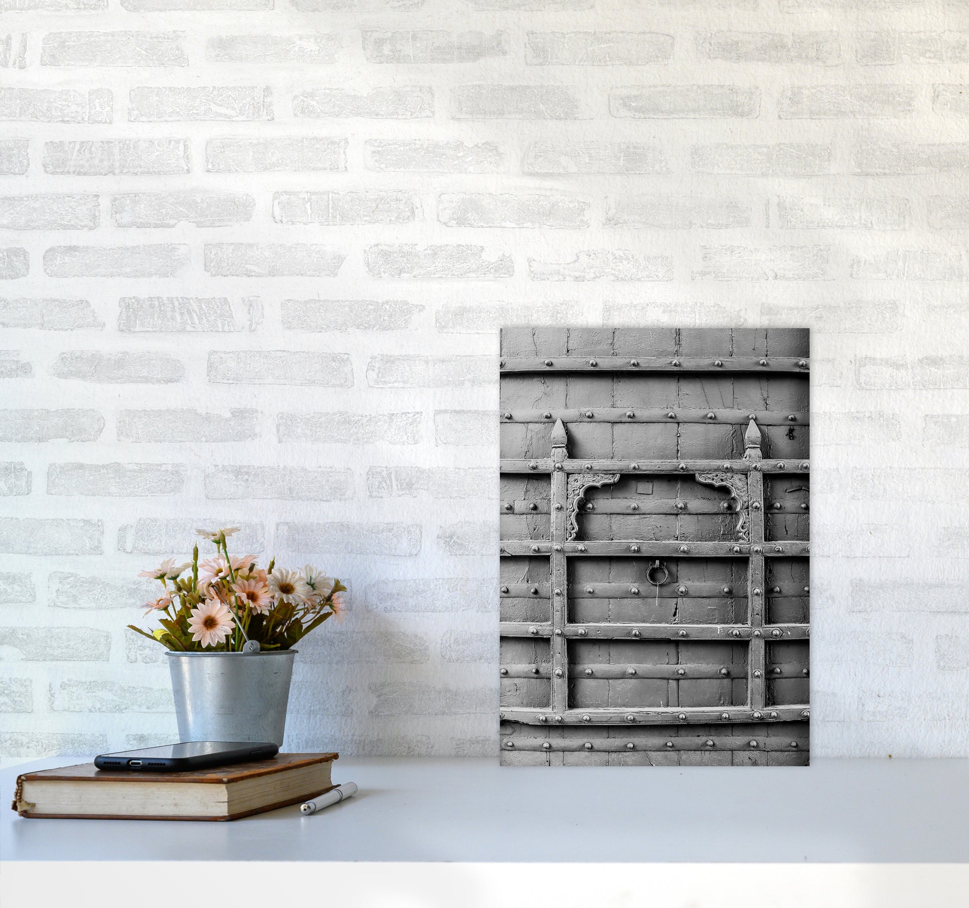 Door Photography Print by Victoria Frost A3 Black Frame