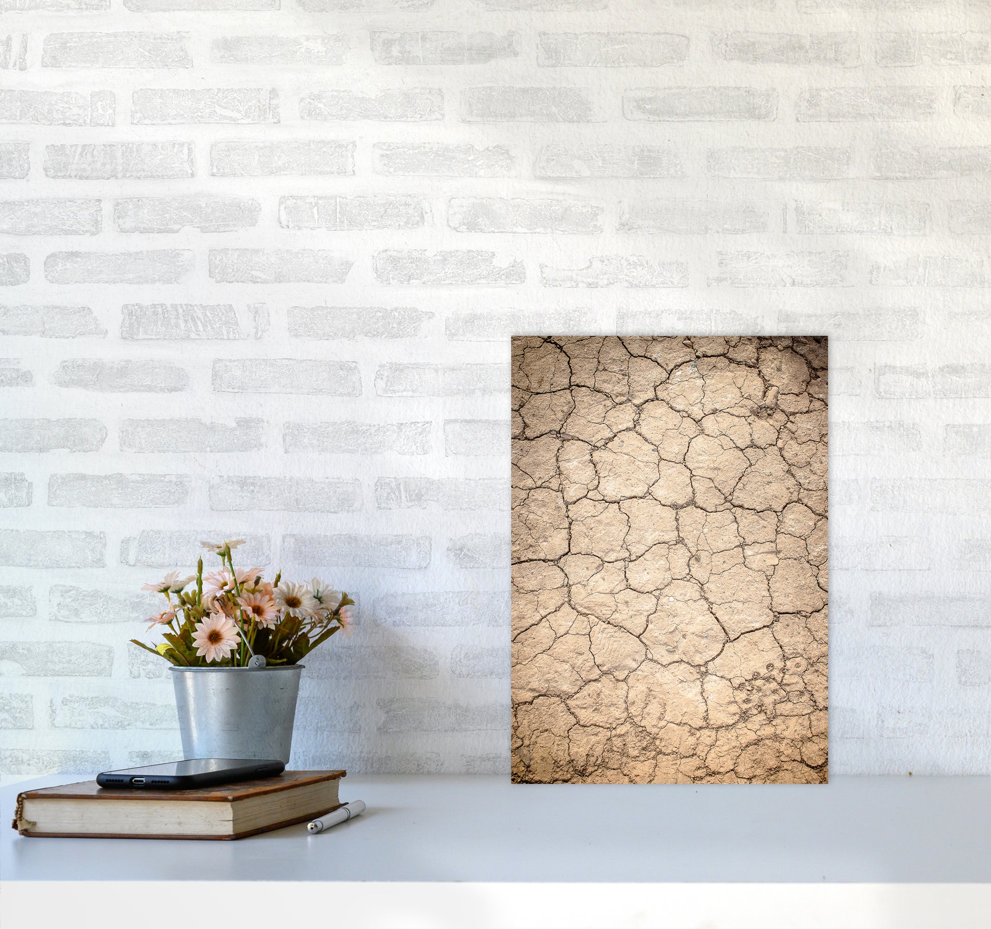 Desert Sand Photography Print by Victoria Frost A3 Black Frame