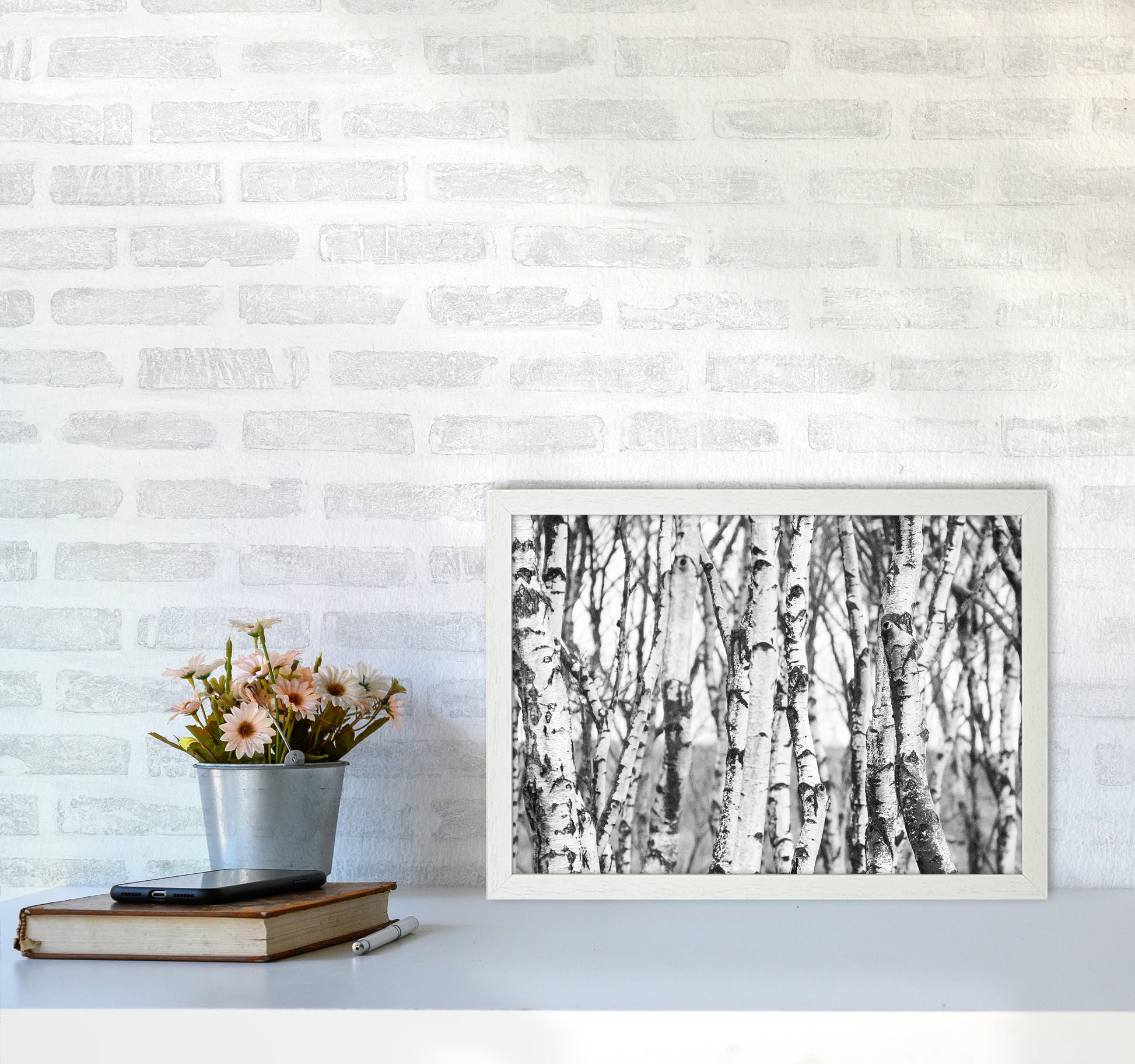 Off the beaten path Photography Print by Victoria Frost A3 Oak Frame
